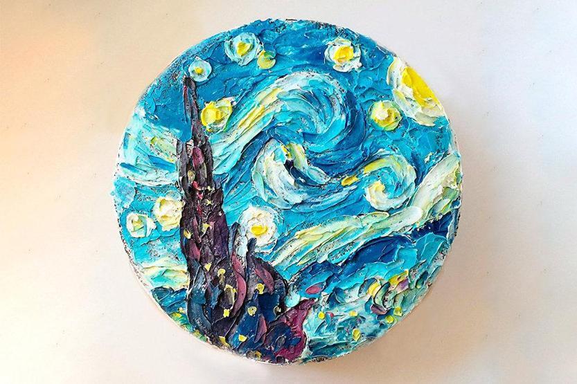 Pastahane değil sanat galerisi
