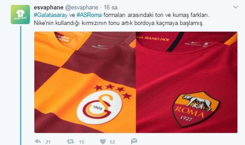 Galatasarayın yeni formasına sosyal medyadan tepki yağdı