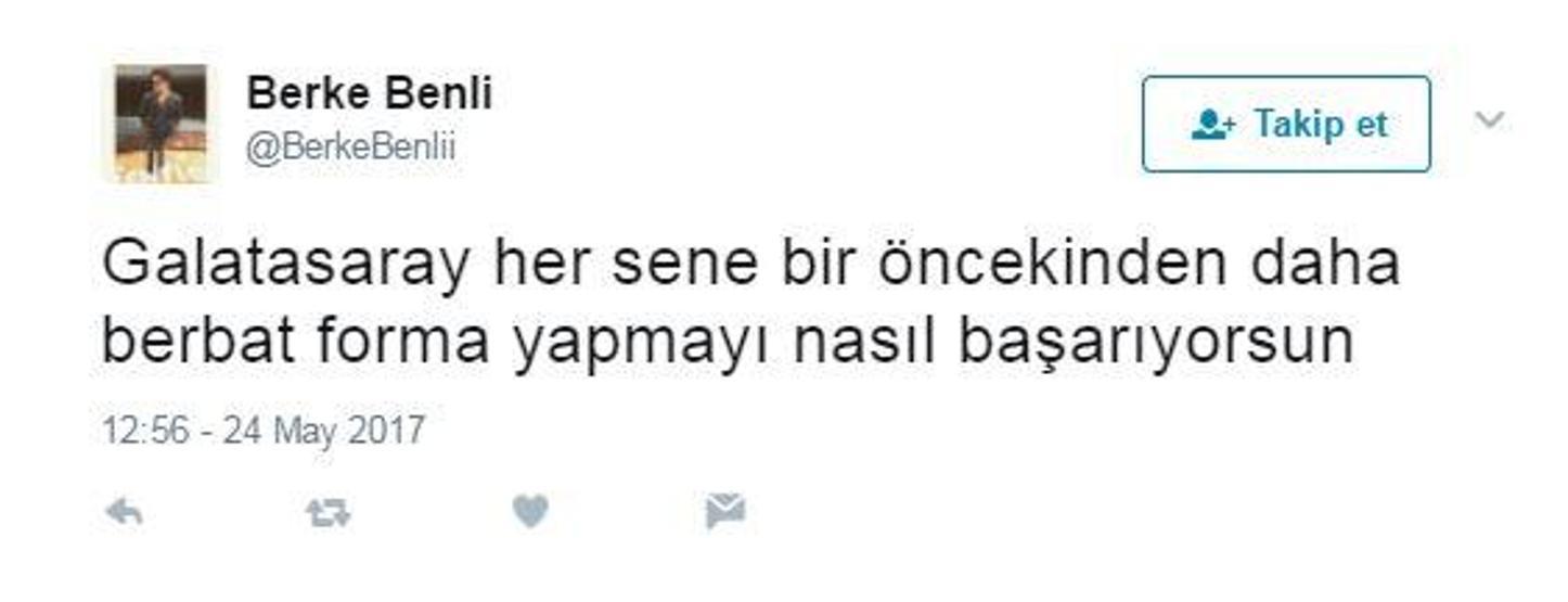 Galatasarayın yeni formasına sosyal medyadan tepki yağdı