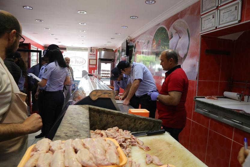 Arnavutköyde çat kapı gıda denetimi