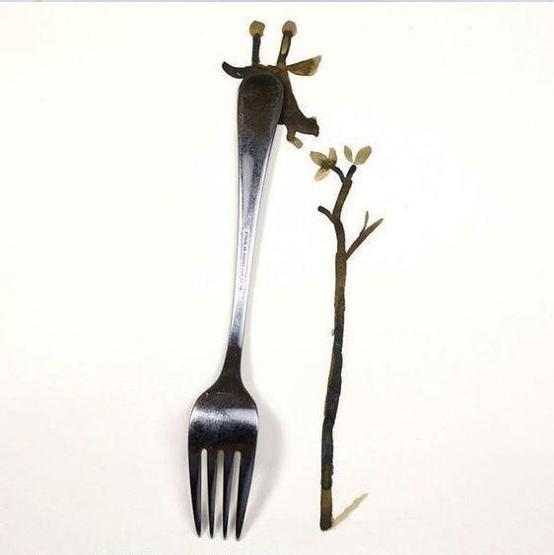 Her biri birkaç dokunuş ile sanat eseri olmuş