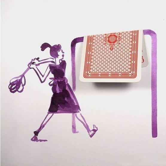 Her biri birkaç dokunuş ile sanat eseri olmuş