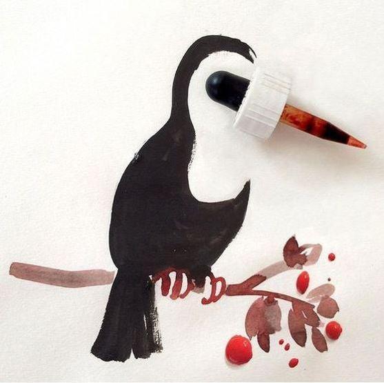 Her biri birkaç dokunuş ile sanat eseri olmuş
