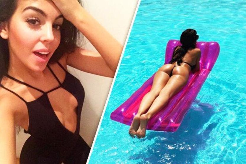 Cristiano Ronaldonun kız arkadaşı Georgina Rodriguez