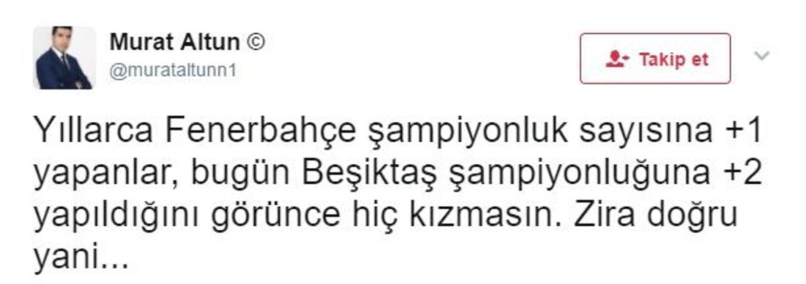 Şampiyon Beşiktaş Twitterı salladı