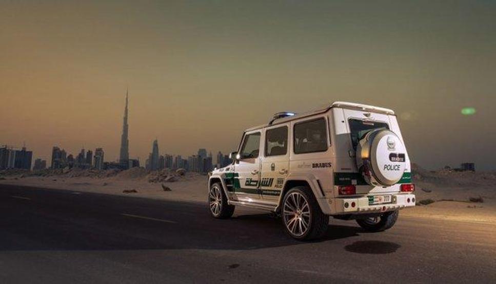 Dünyanın en hızlı polis arabası Dubaide