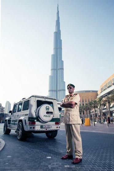 Dünyanın en hızlı polis arabası Dubaide