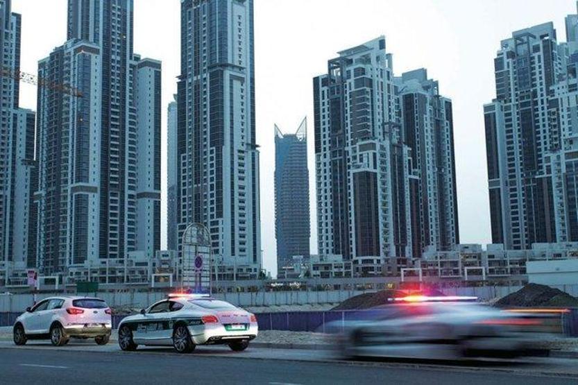Dünyanın en hızlı polis arabası Dubaide