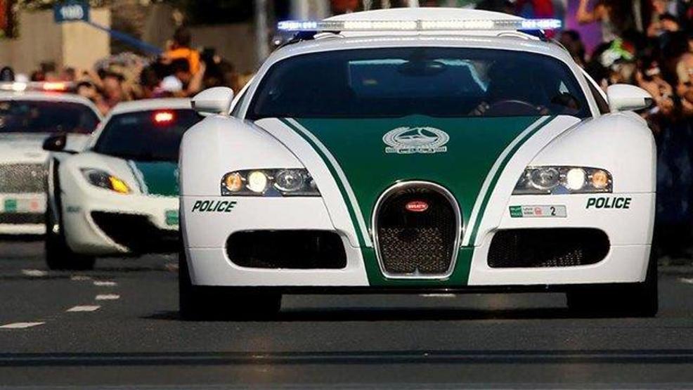 Dünyanın en hızlı polis arabası Dubaide