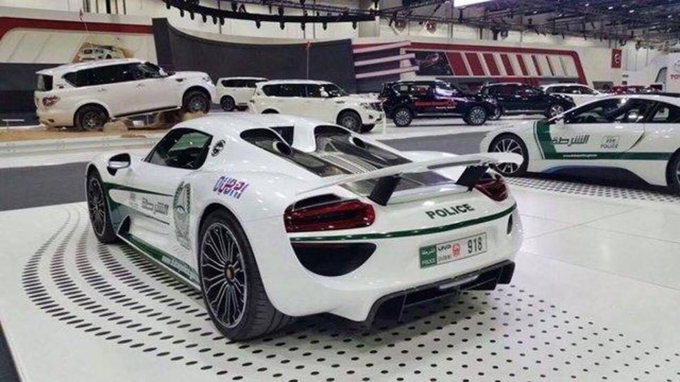 Dünyanın en hızlı polis arabası Dubaide