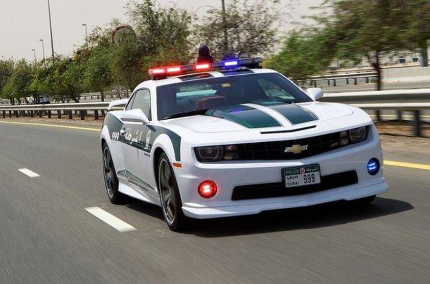 Dünyanın en hızlı polis arabası Dubaide