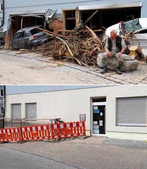 Kıyameti görmüştü, 1 yılda eski görünümünü kazandı