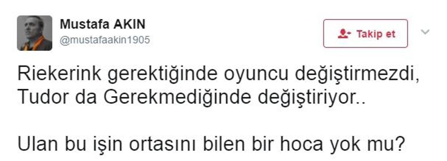 Twitterda Galatasaray galibiyetini yorumladılar