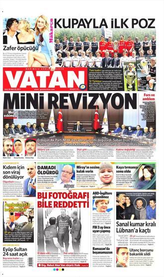 30 Mayıs 2017 - Gazete manşetleri