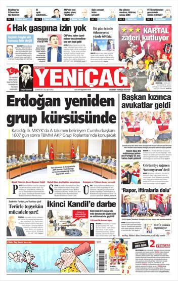 30 Mayıs 2017 - Gazete manşetleri