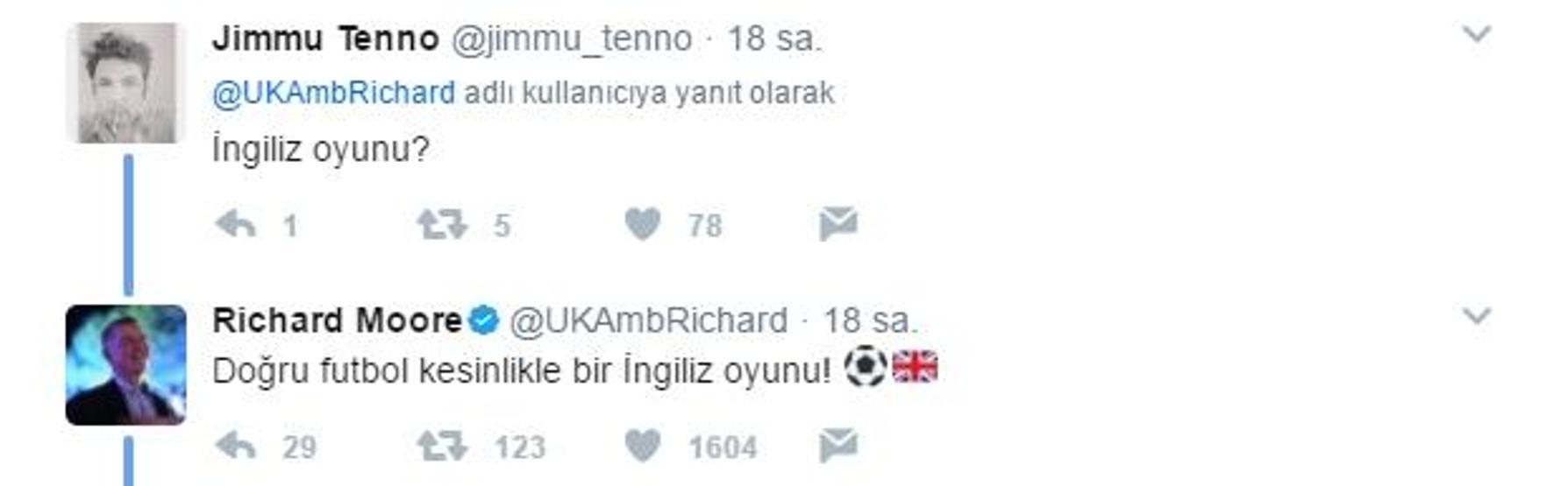 İngiliz Büyükelçiden Beşiktaş paylaşımı