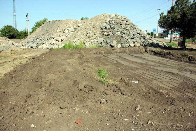 Yol çalışması sırasında iskelet bulundu
