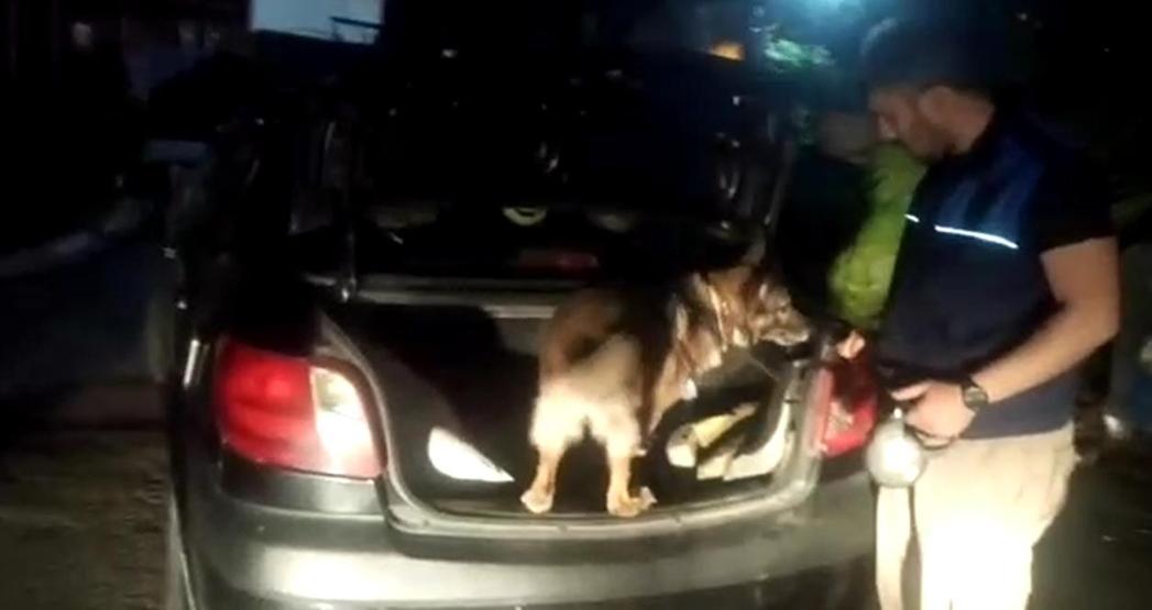 2 kilo esrarı Şans buldu