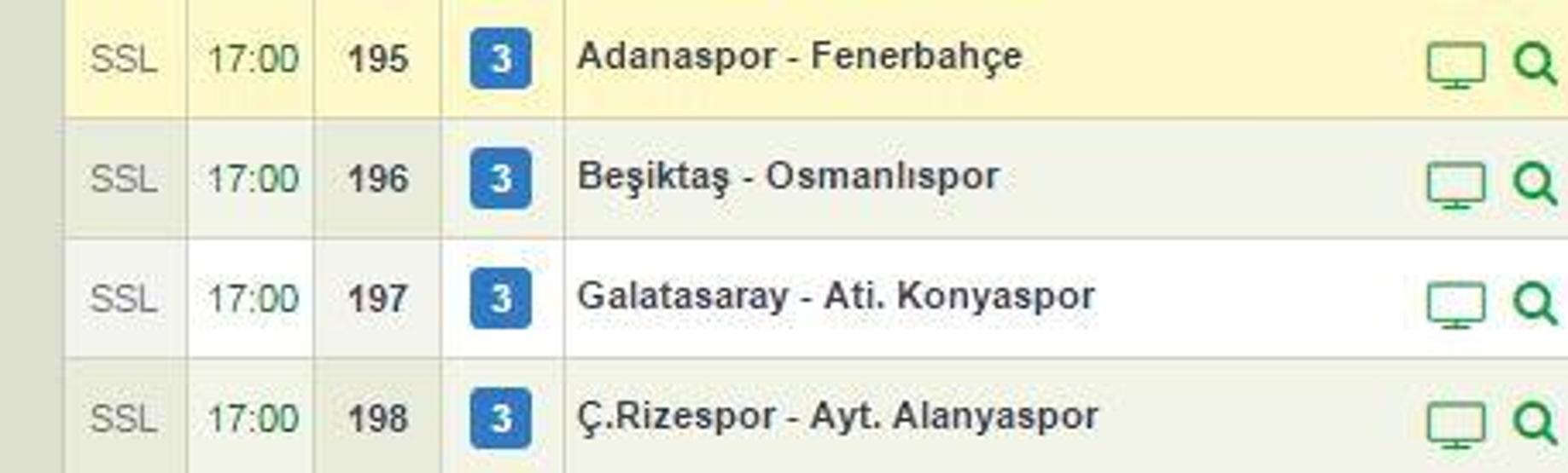 Son dakika: Trabzonspor-Bursaspor maçı İddaa programına yeniden eklendi