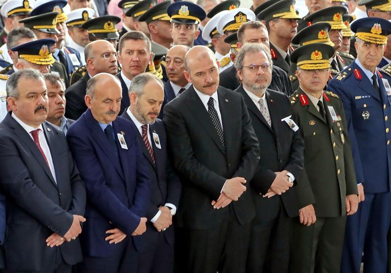 Şehit albay Ankarada toprağa verildi