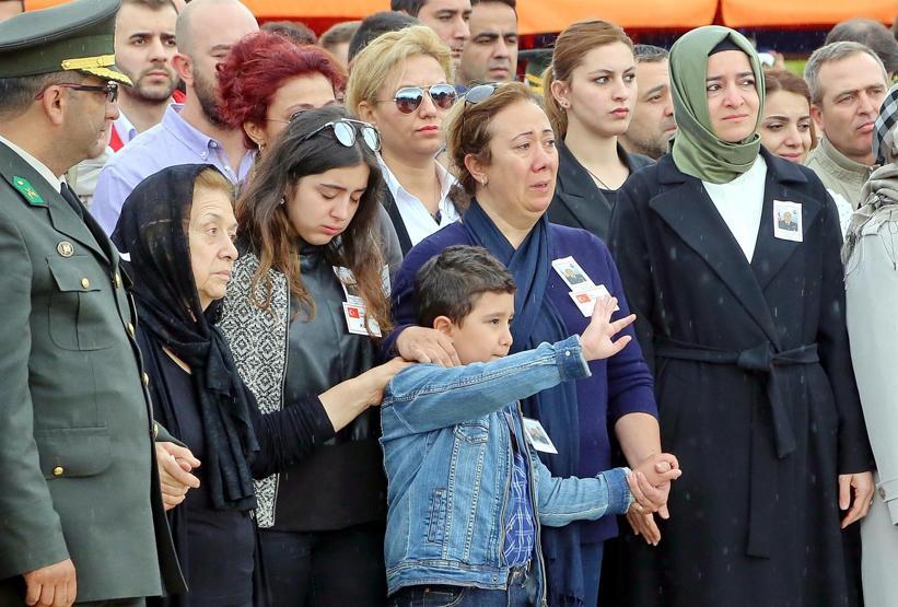 Şehit albay Ankarada toprağa verildi