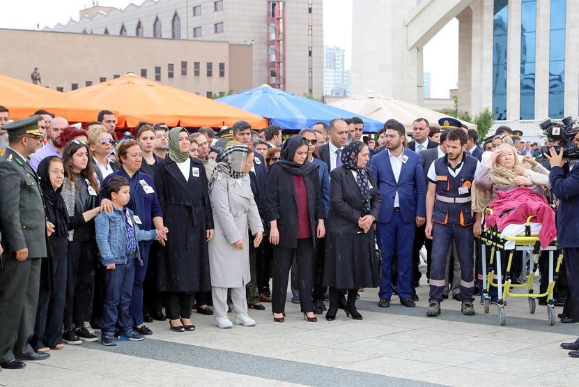 Şehit albay Ankarada toprağa verildi