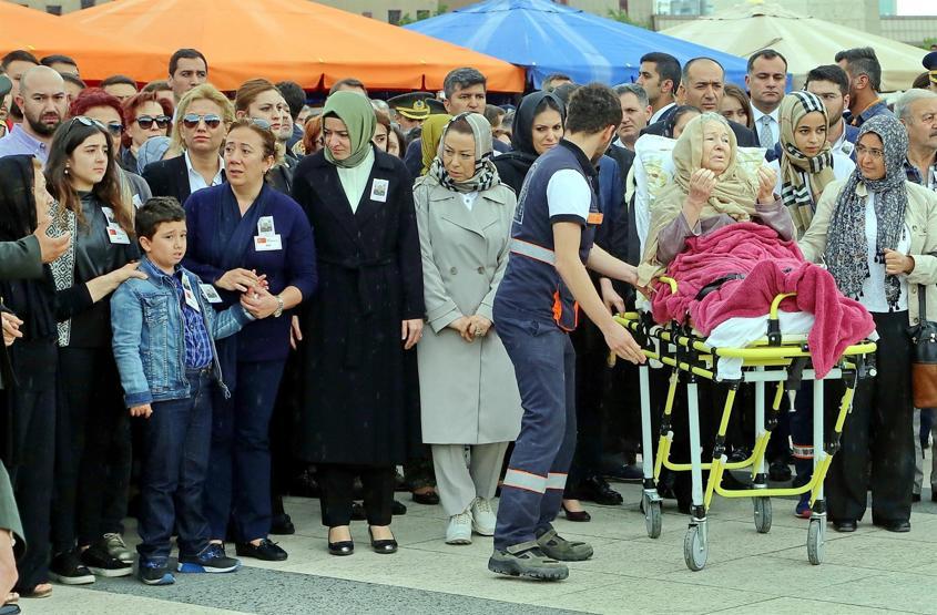 Şehit albay Ankarada toprağa verildi