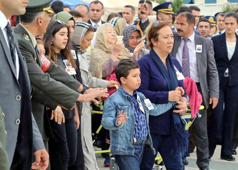 Şehit albay Ankarada toprağa verildi