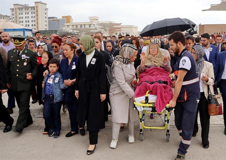 Şehit albay Ankarada toprağa verildi