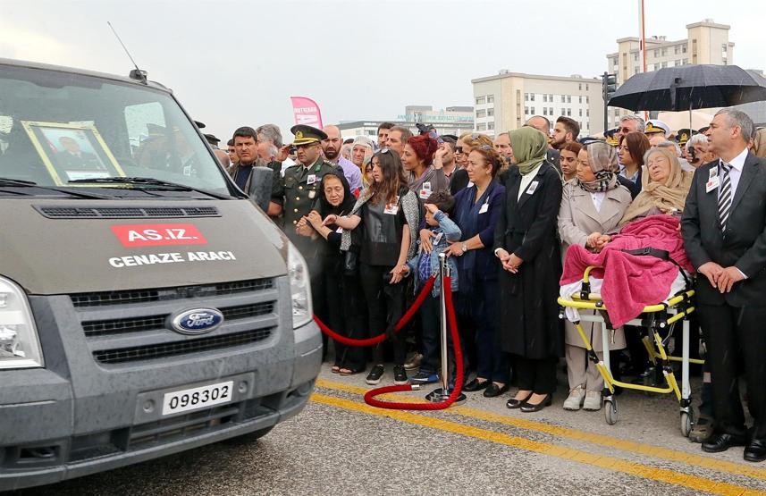 Şehit albay Ankarada toprağa verildi