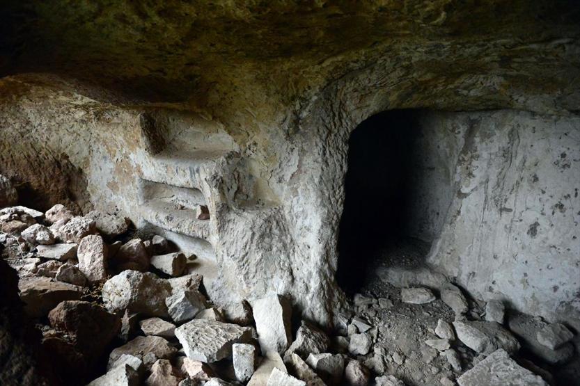 Kayseride 52 odalı yer altı şehri bulundu