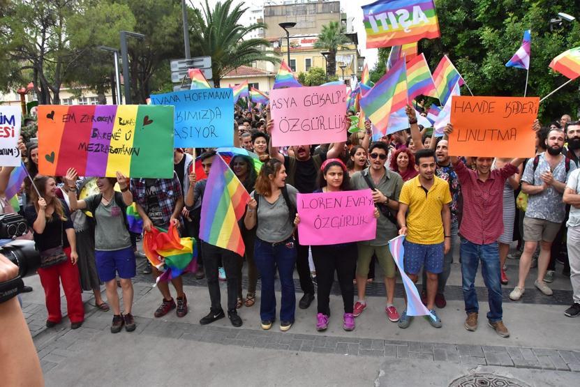 LGBT İzmirde beşinci kez yürüdü