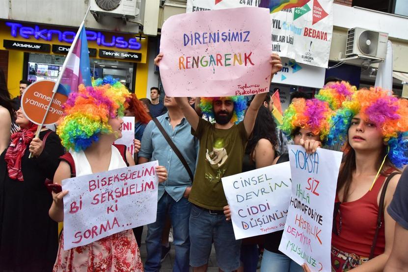 LGBT İzmirde beşinci kez yürüdü