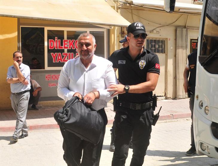 Adanadaki PKK operasyonunda şüpheliler adliyede
