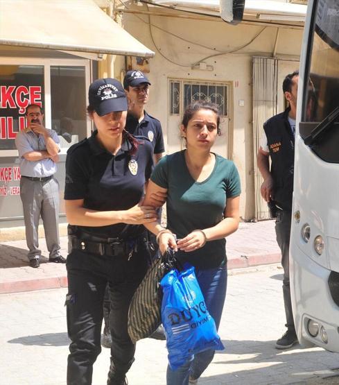 Adanadaki PKK operasyonunda şüpheliler adliyede