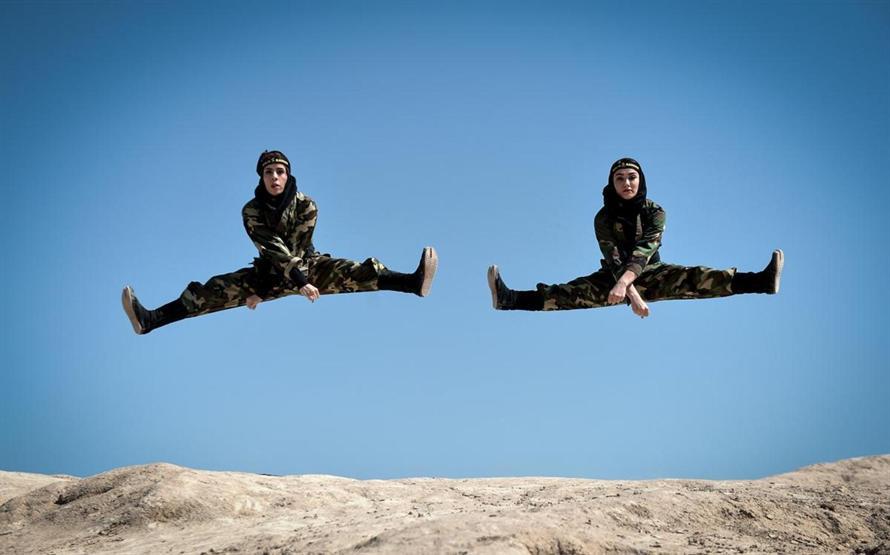 İranın Ninja kadınları