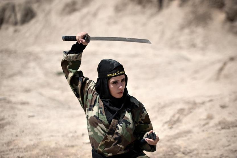 İranın Ninja kadınları
