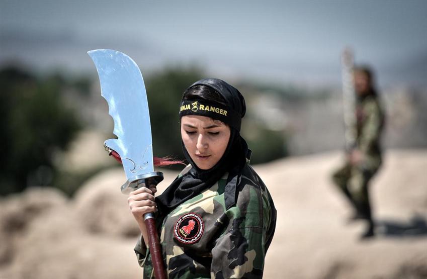 İranın Ninja kadınları