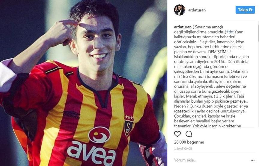 Arda Turan uçakta gazeteciye saldırdı