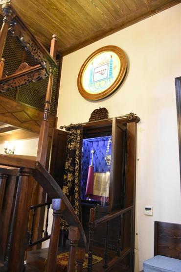 Sinagogda Atatürk duası