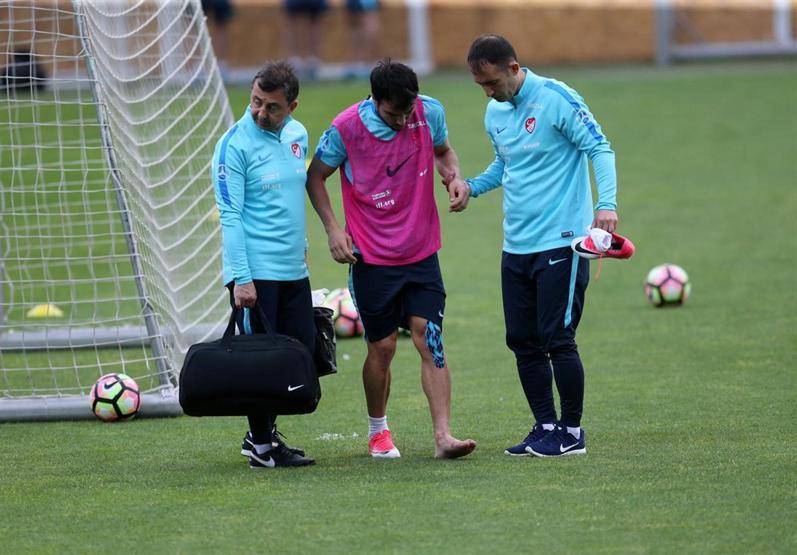 Arda Turansız ilk idman