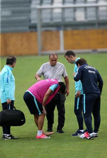 Arda Turansız ilk idman