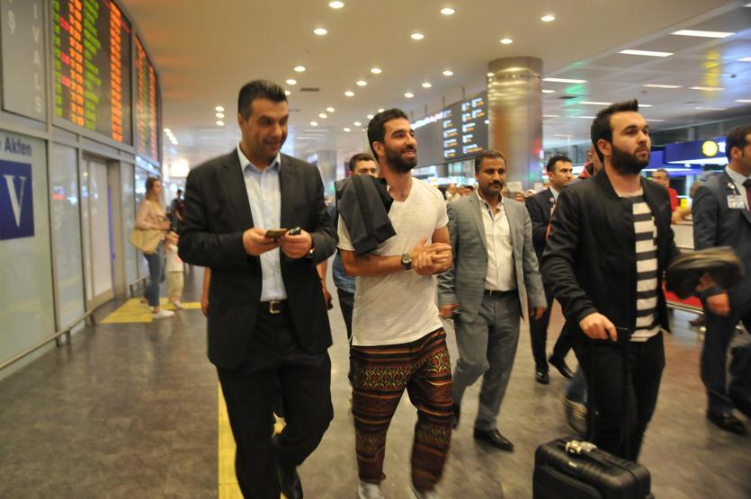 Arda Turan İstanbula geldi