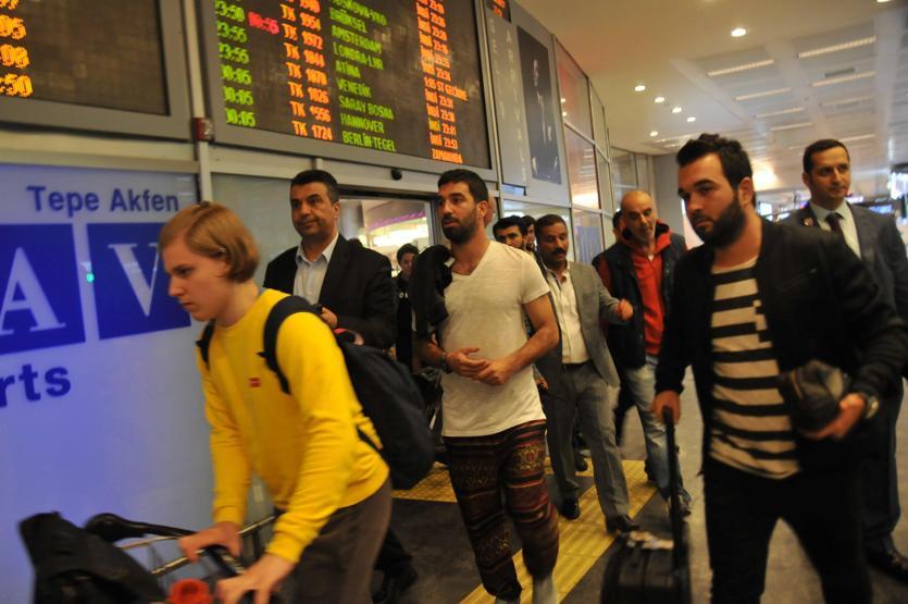 Arda Turan İstanbula geldi