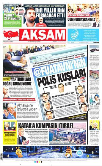 7 Haziran 2017 - Gazete manşetleri