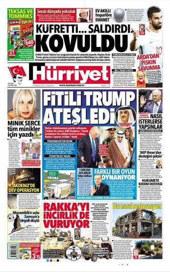 7 Haziran 2017 - Gazete manşetleri
