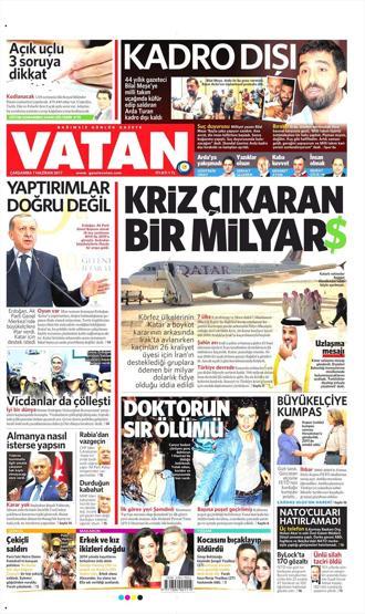 7 Haziran 2017 - Gazete manşetleri