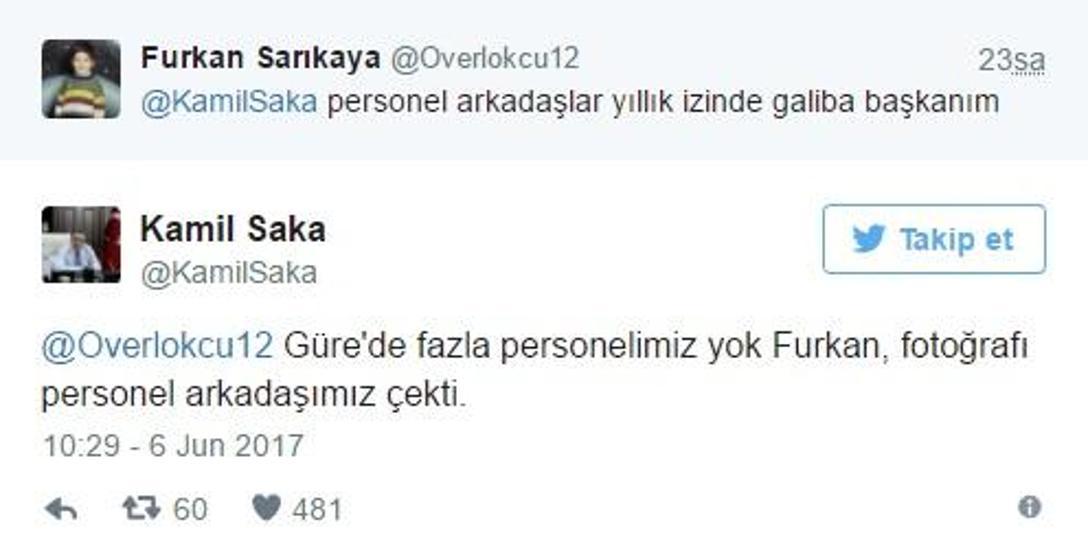 Edremit Belediye Başkanından sosyal medyada güldüren diyalog