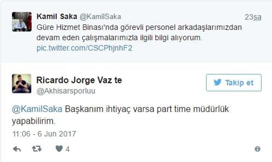 Edremit Belediye Başkanından sosyal medyada güldüren diyalog