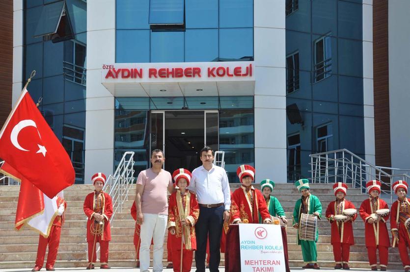 Aydınlı miniklerin mehter takımı